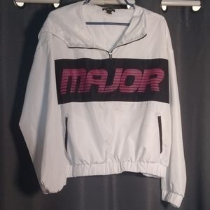 Forever 21 Windbreaker Pull Over